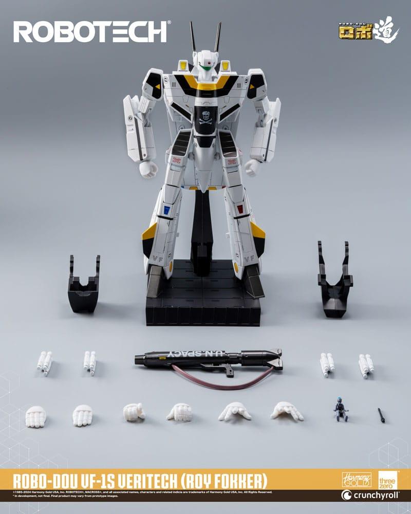 ThreeZero VF-1S VERITECH Roy Fokker MACROSS Robo-Dou ROBOT FIGURE