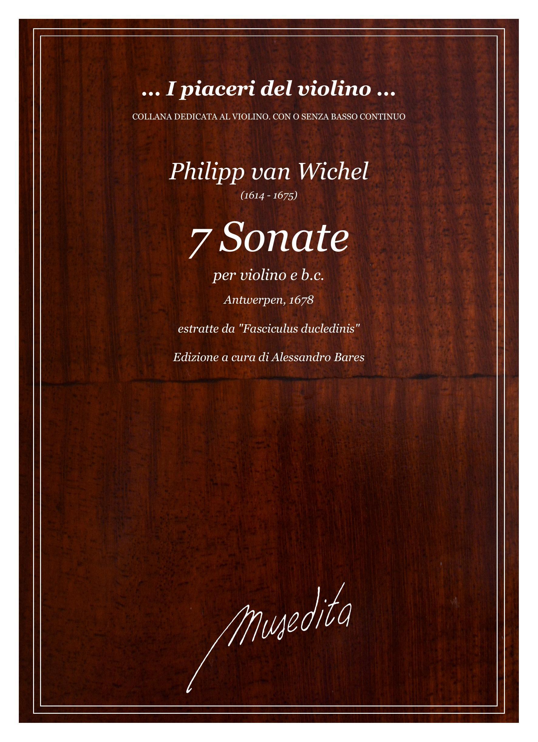 Ph. van Wichel: 7 Sonate (Antwerpen, 1678)