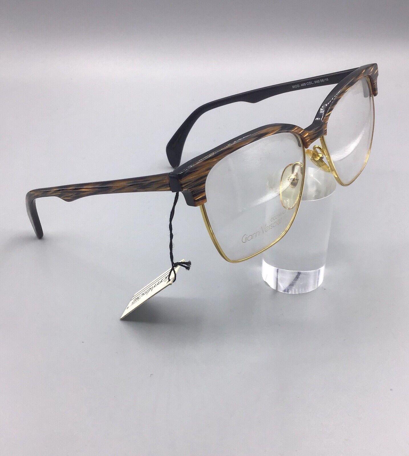 versace mod. 469 col. 940 occhiale vintage eyewear frame brillen lunettes