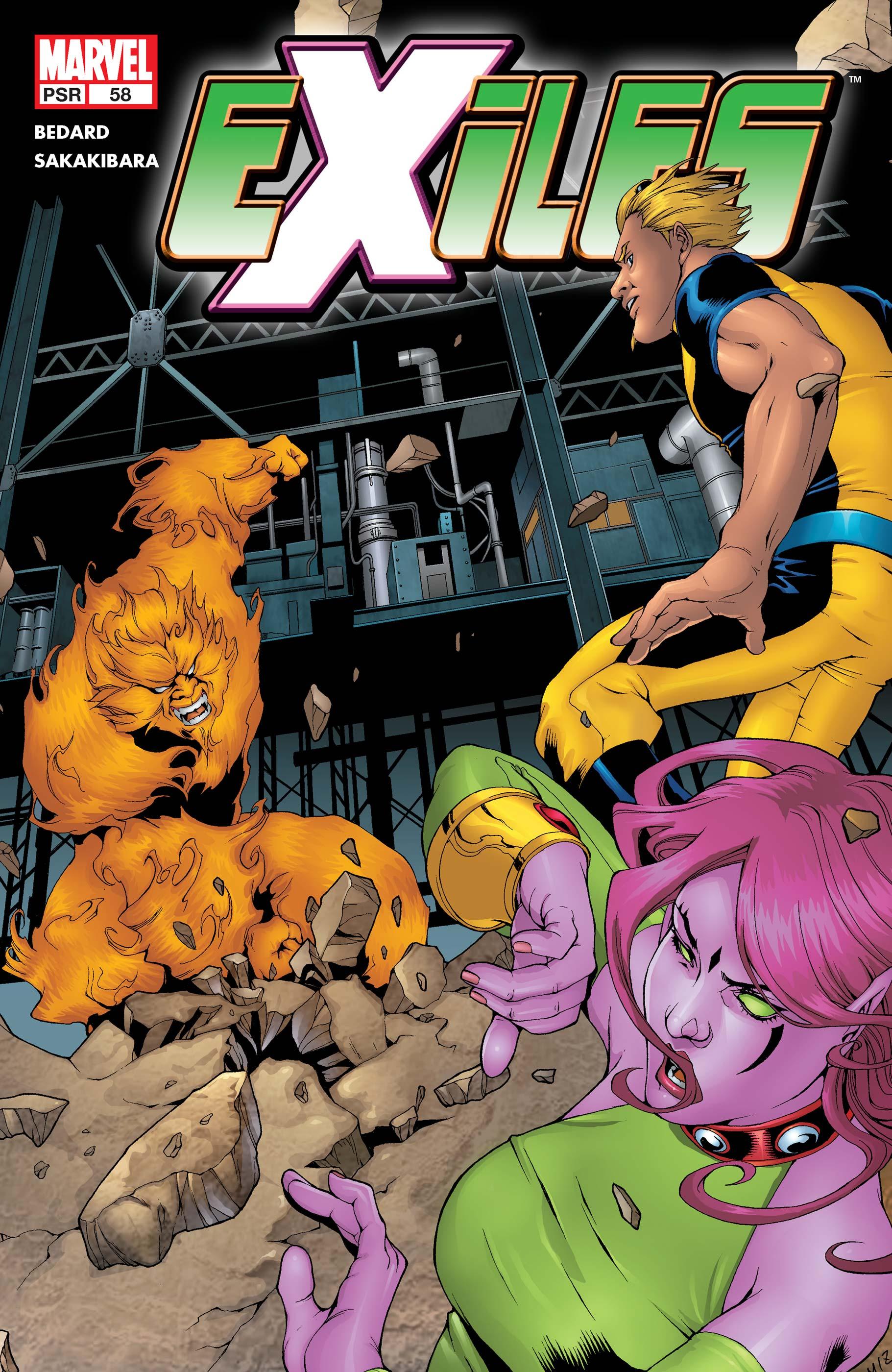 EXILES #58#59#60#61 - MARVEL COMICS (2005)