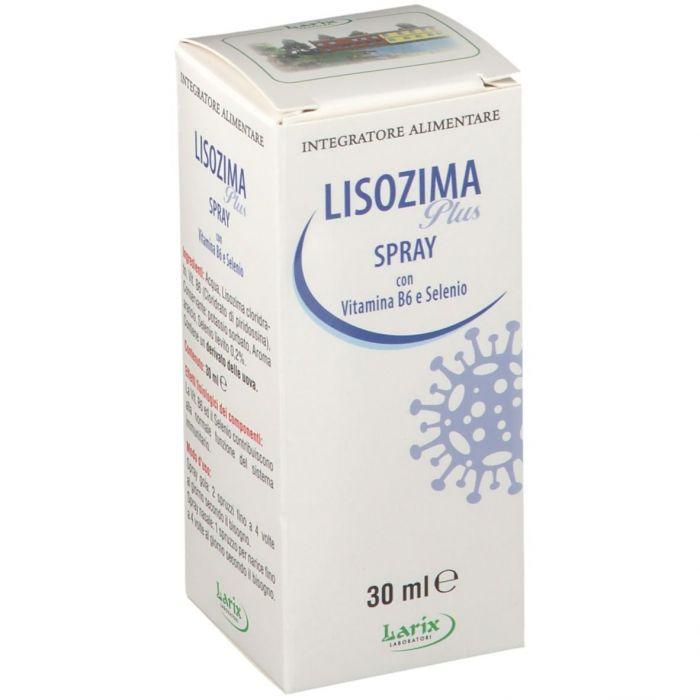 Lisozima Plus Spray Naso e Gola Vitamina B6 e Selenio 30 Ml