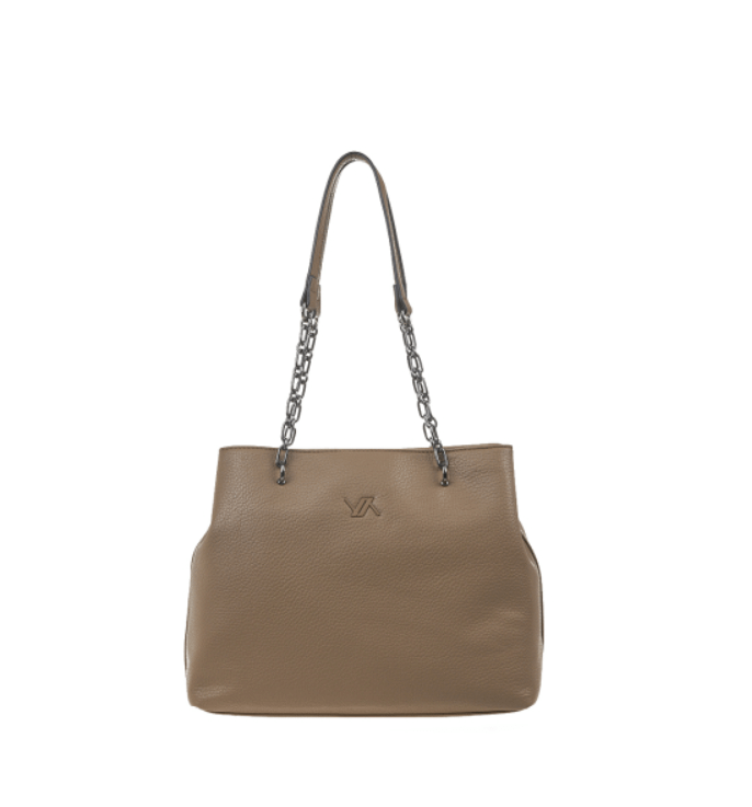 VerdeFashion Borsa donna modello Shopping 16-7599