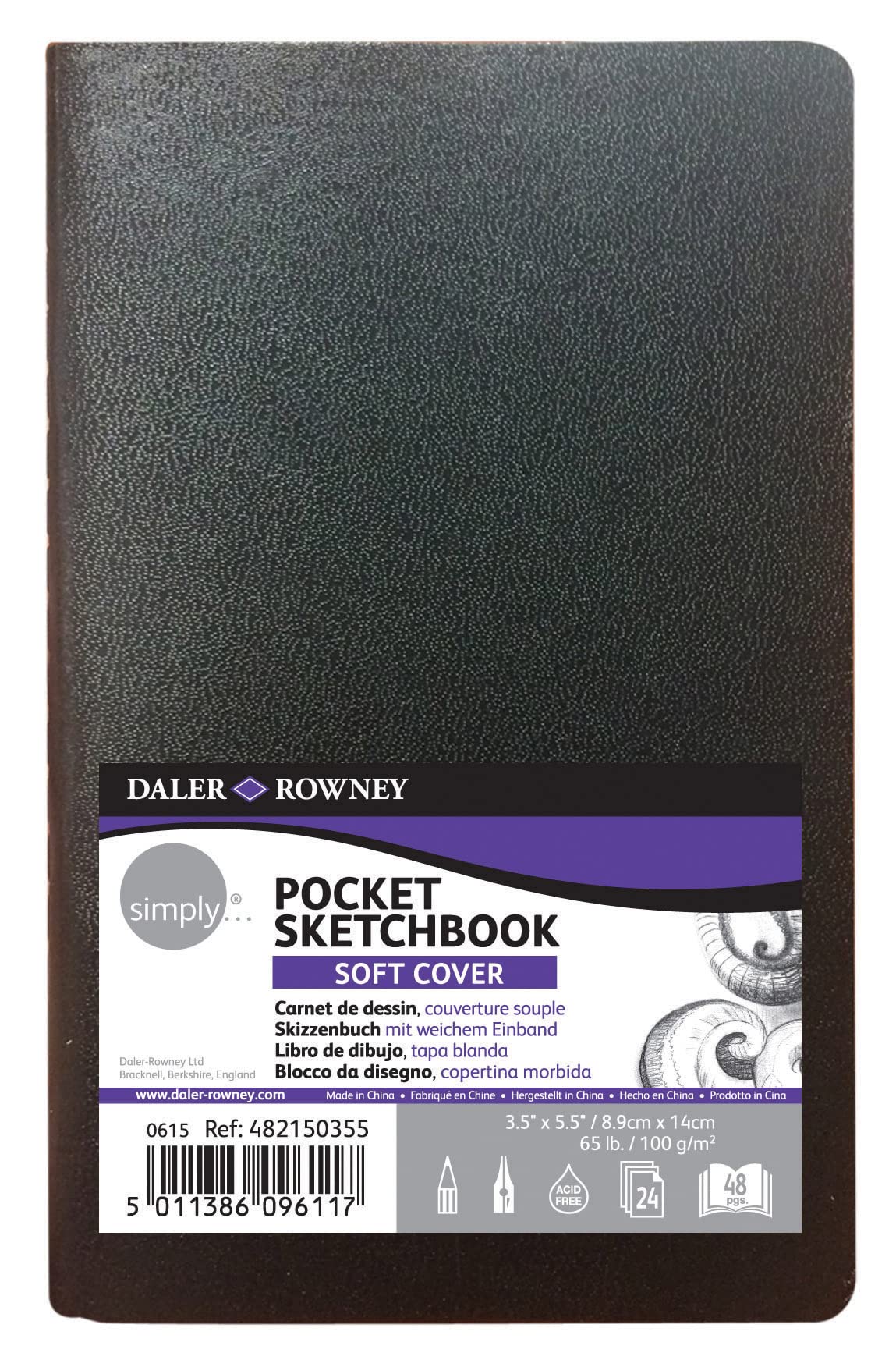 Daler Rowney - Sketchbook Tascabile