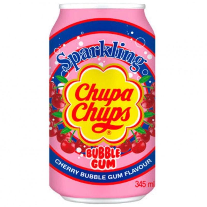 Chupa Chups Cream Soda gusto Bubble Gum alla Ciliegia