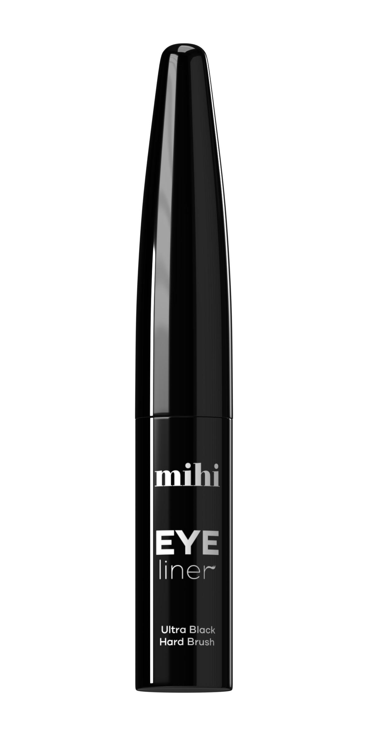 Eyeliner. Eyeliner Ultra Black Pennello rigido