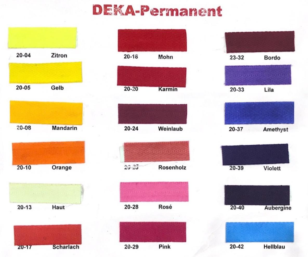 DEKA - Permanent - Colori per pittura su tessuto permanenti 25ml