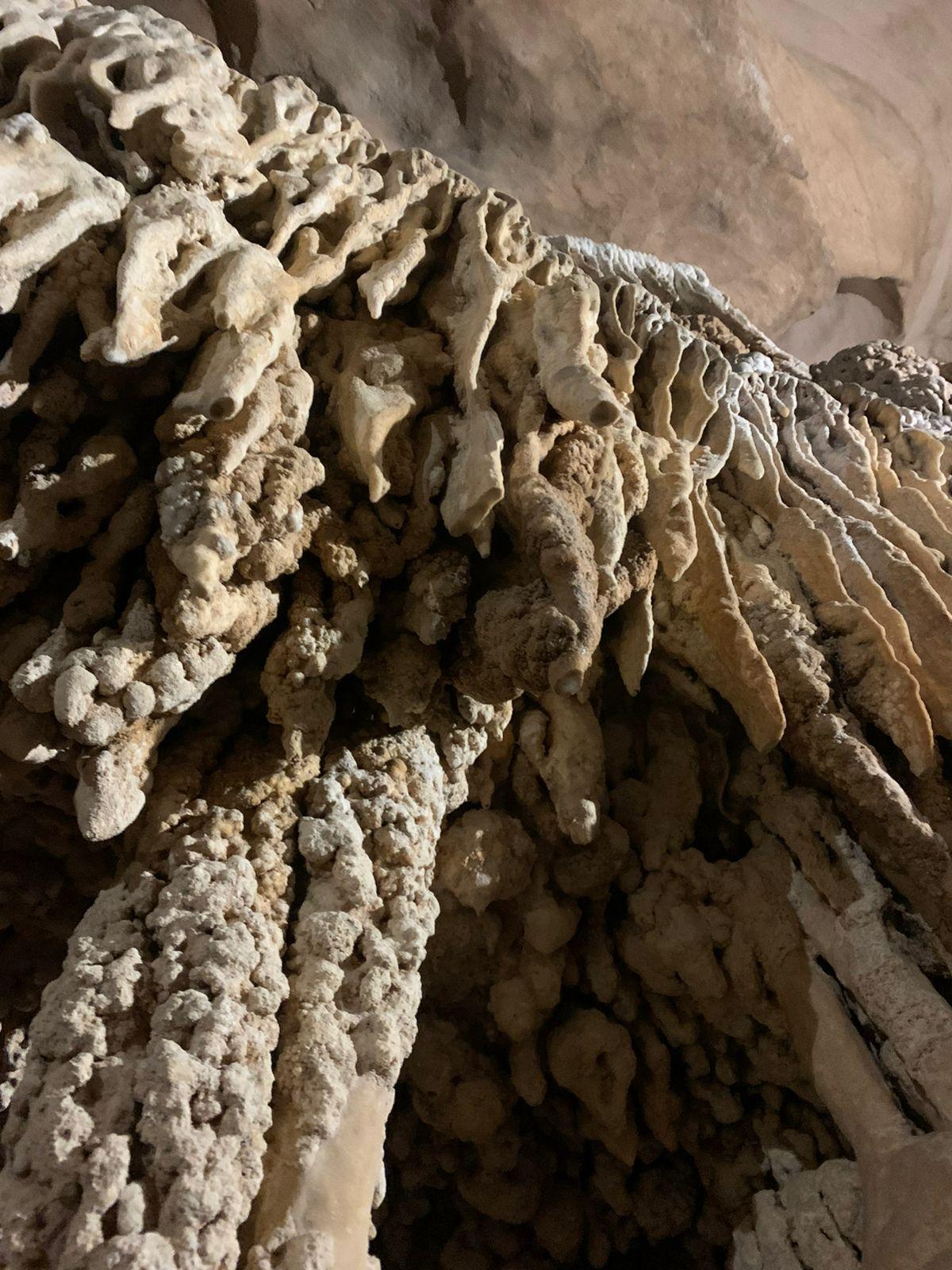 Concrezioni grotta Bue Marino