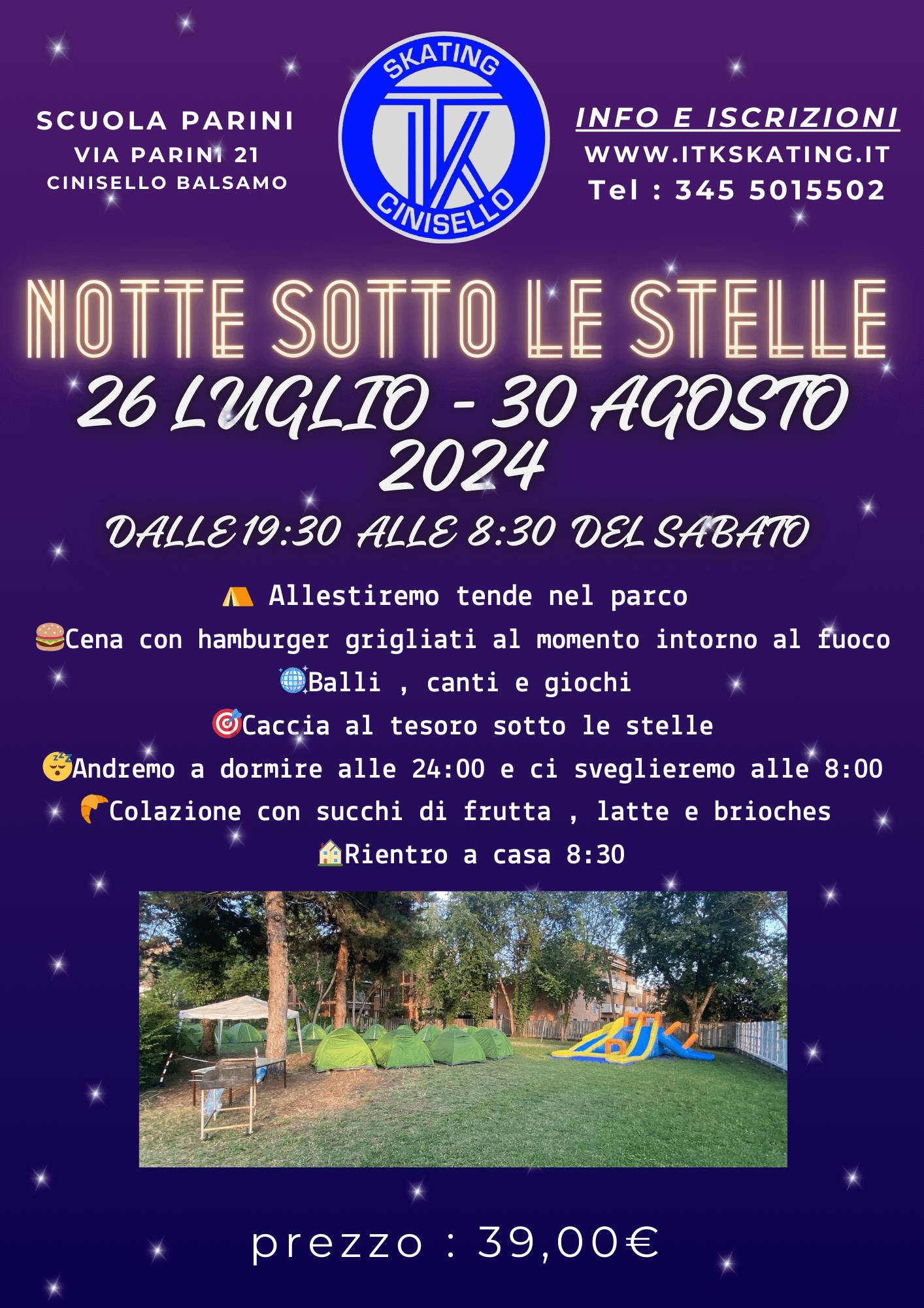 ✨NOTTE SOTTO LE STELLE 2024 ✨  DOPPIO APPUNTAMENTO IMPERDIBILE