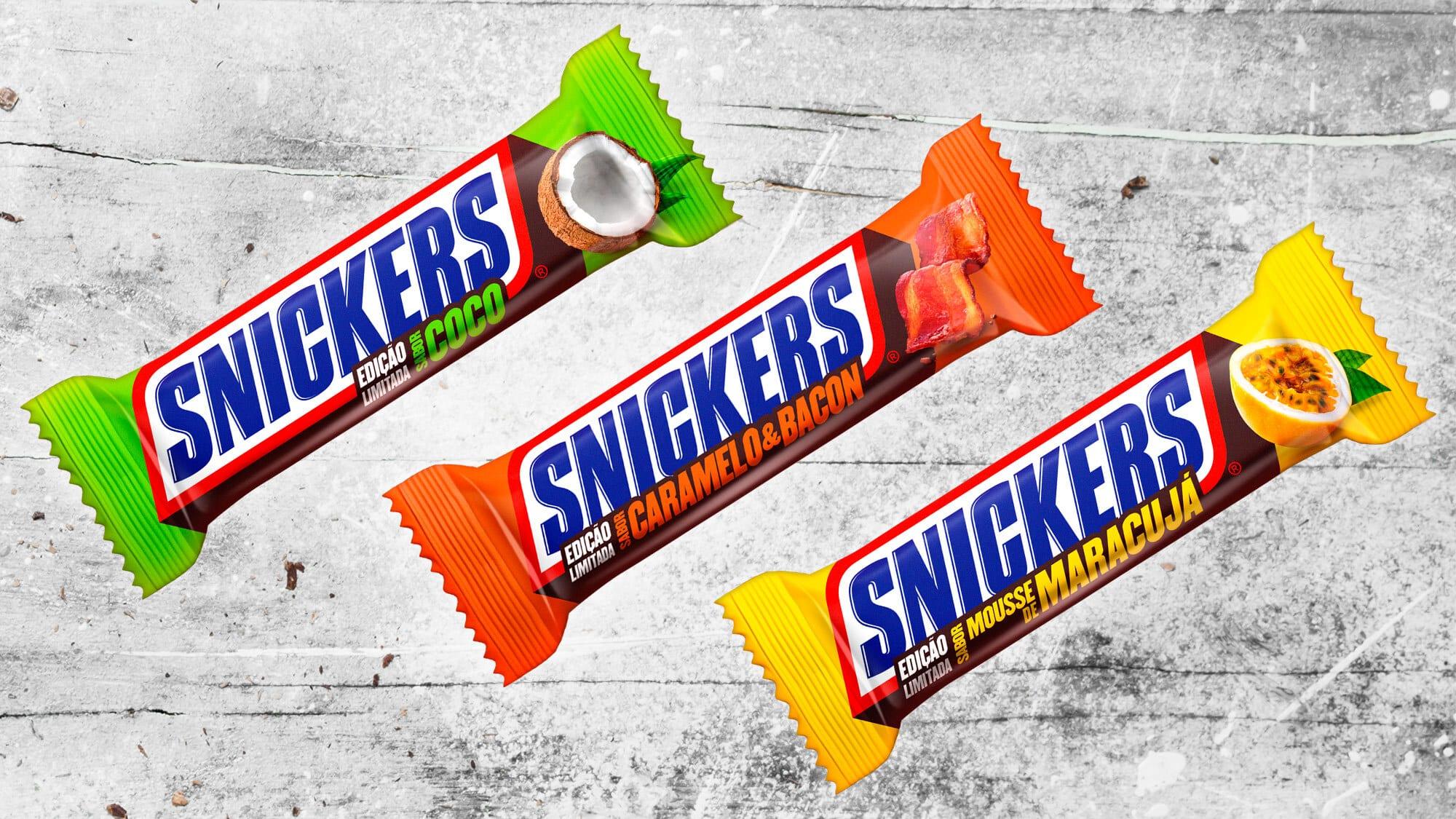 SNICKERS : COCCO CARAMELO MARACUJA