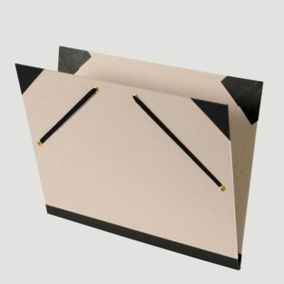 Canson - Cartellina - Porta documenti/disegni con nastri 26 x 33 cm