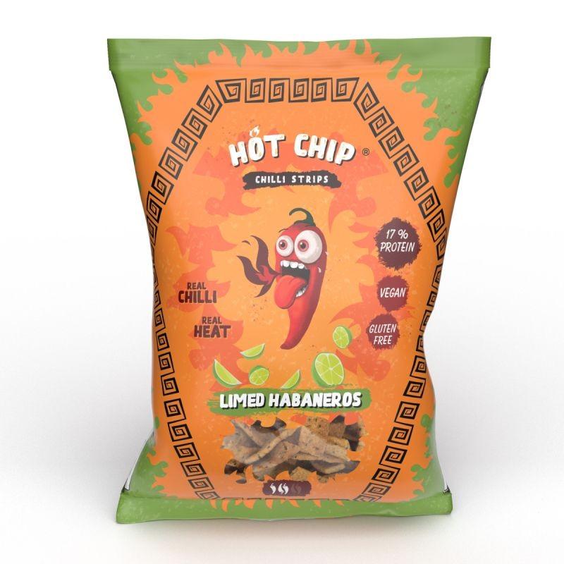 Hot Chips Chilli Strips - Limed Habaneros