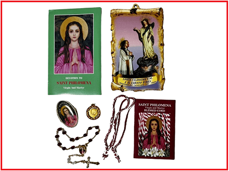 St. John Vianney & St. Philomena Devotion Set 1
