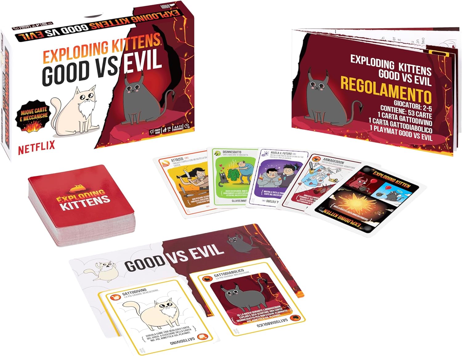 Exploding Kittens - Good vs Evil