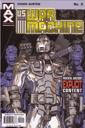 WAR MACHINE #1#2#3#4#5 - MARVEL COMICS (2001)