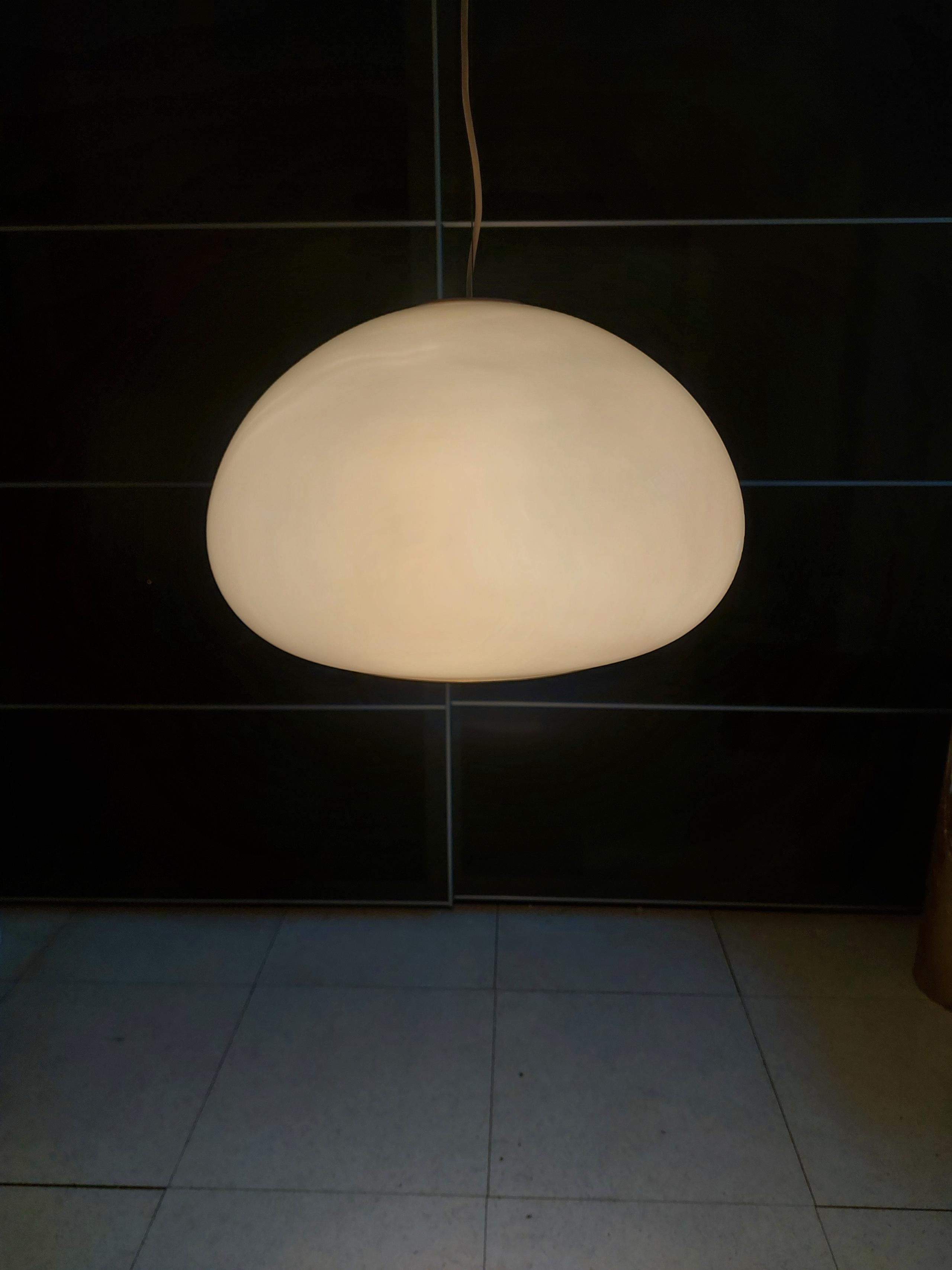 Lampadario Flos Black and White design Castiglioni