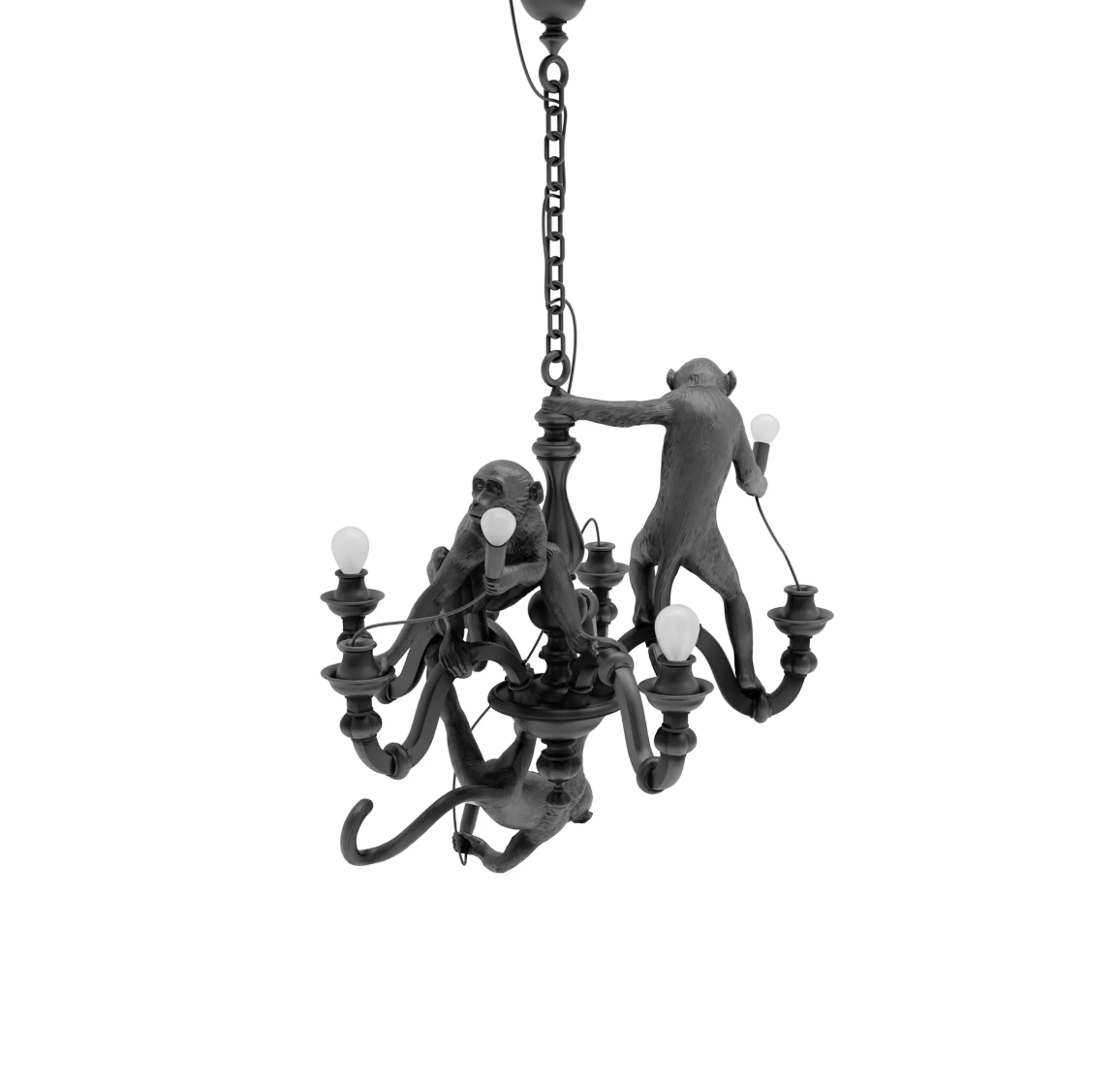 Monkey Chandelier Lampadario