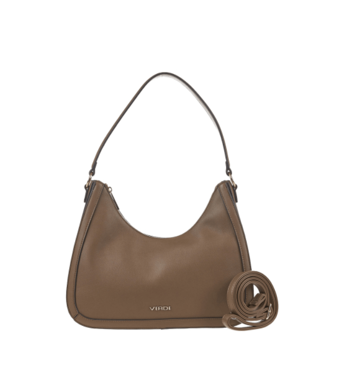 VerdeFashion Borsa da donna a spalla con tracolla 16-7546