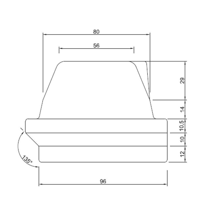 14809011 assieme  braciere cestello per stufe a pellet