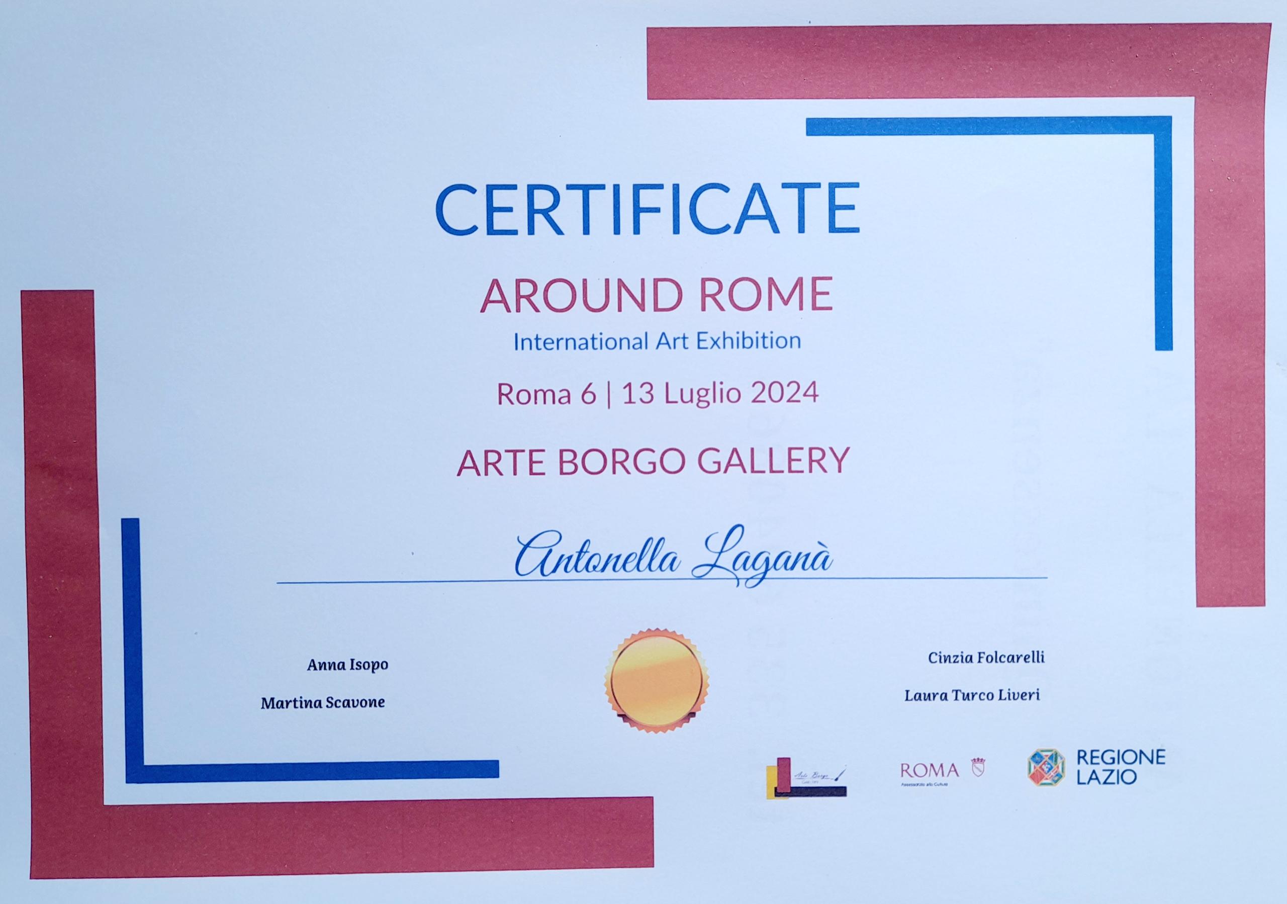 ART AROUND ROME  6-13 luglio  2024
