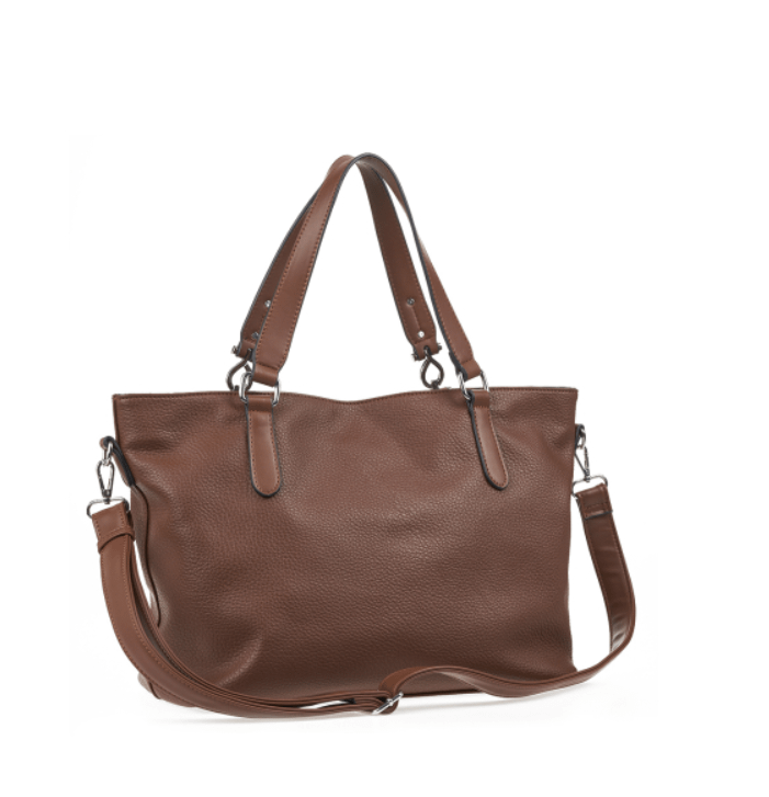 VerdeFashion Borsa donna modello Shopping 16-7470