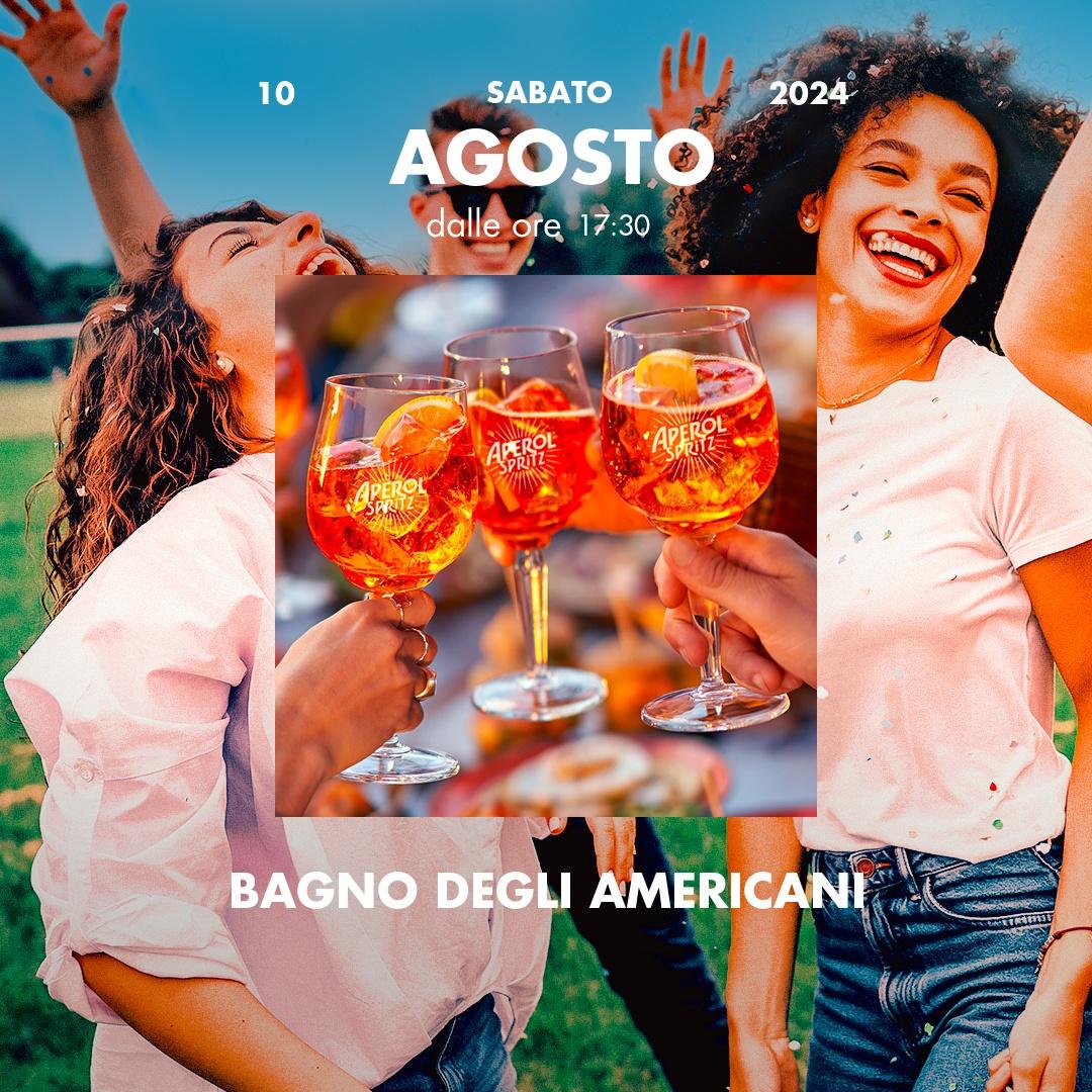 Sabato 10 agosto al BAM l'Aperol Spritz Party