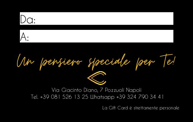 Gift Card: Un Regalo da Sogno