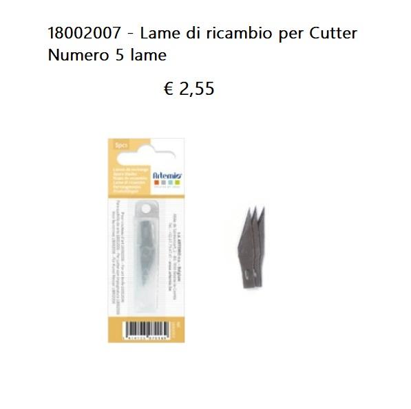 Accessori per Scrapbooking - 18002007  Lame ricambio Cutter