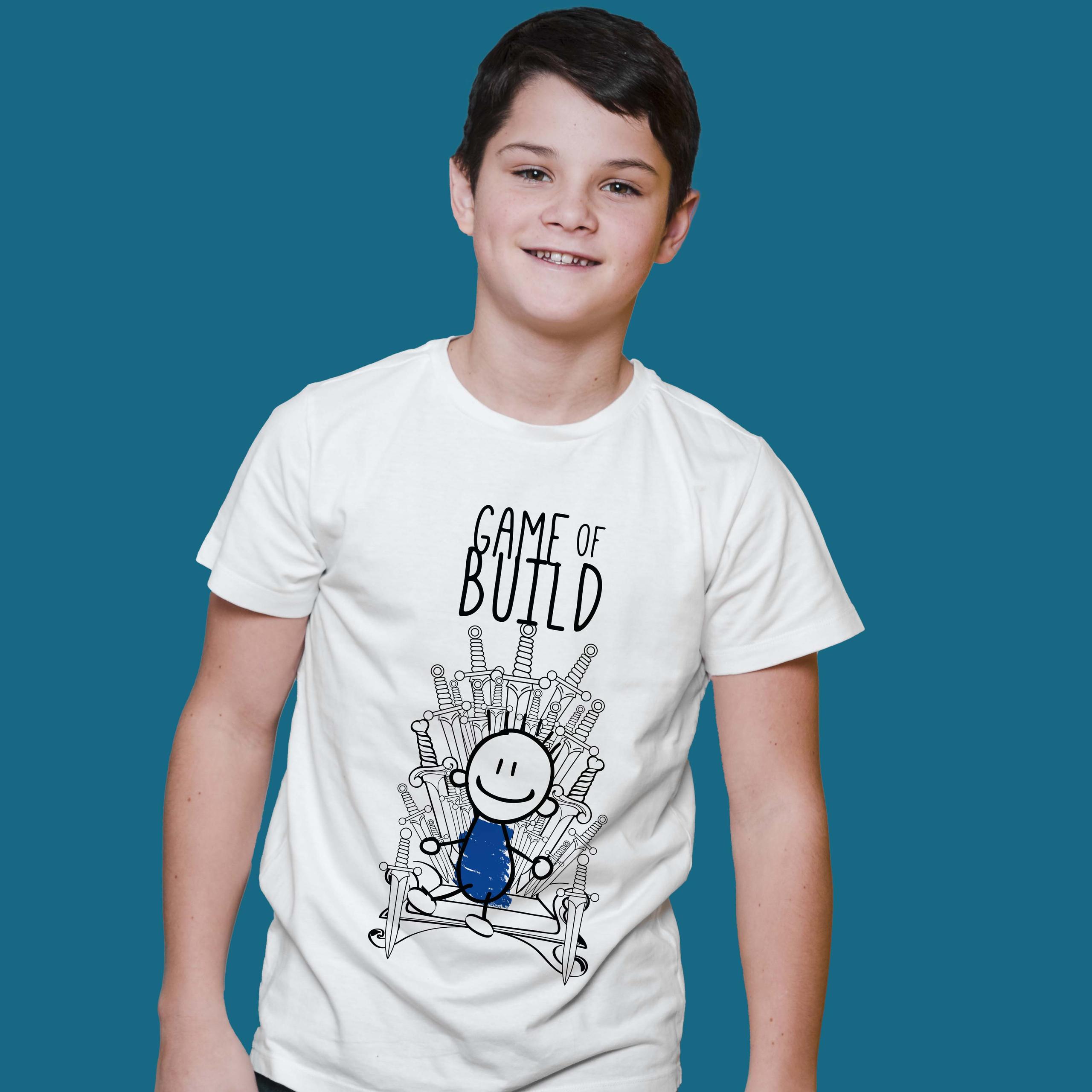 T-SHIRT - GAME OF BUILD - BOY