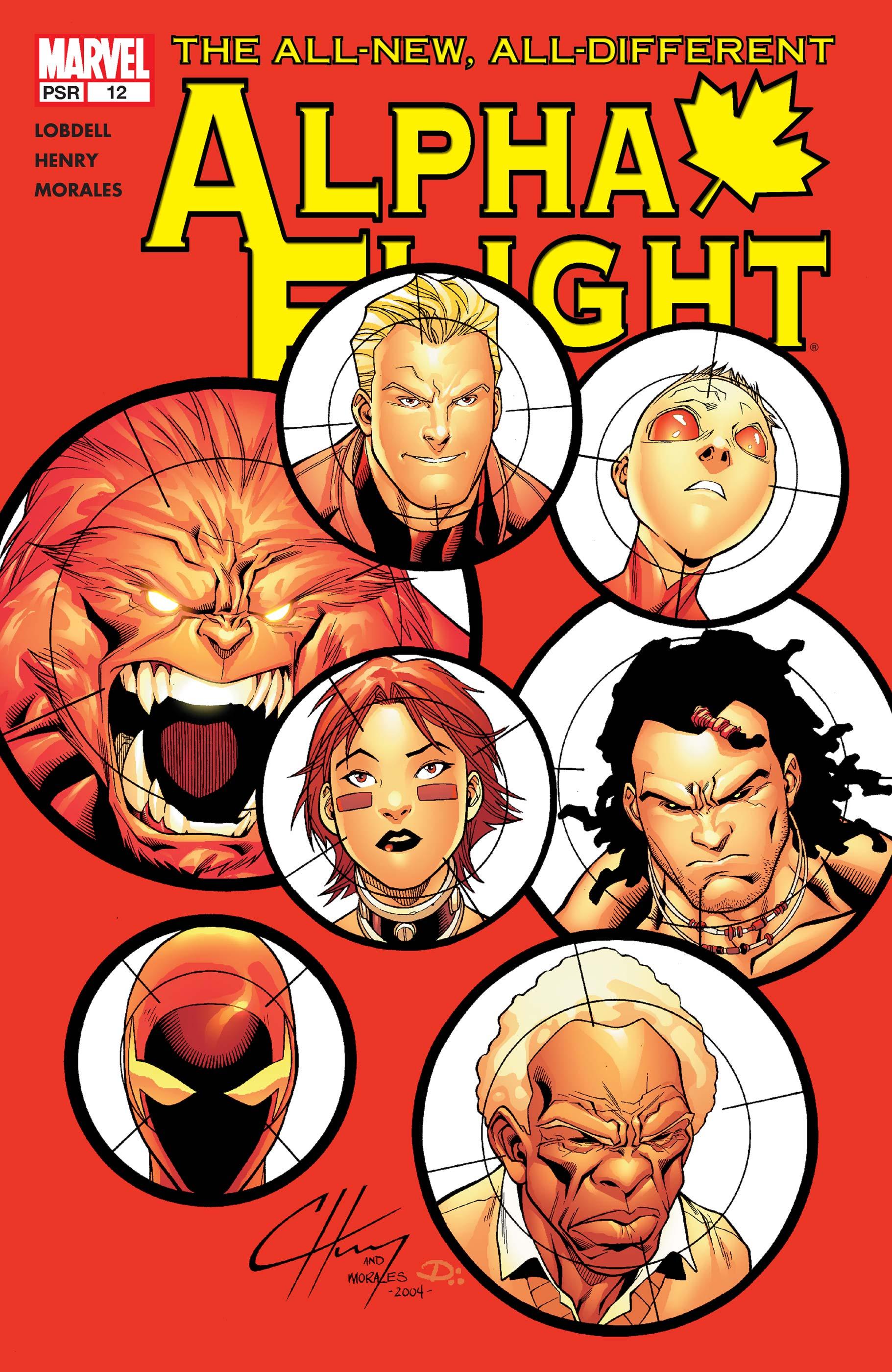 ALPHA FLIGHT #7#8#9#10#11#12 - MARVEL COMICS (2004)