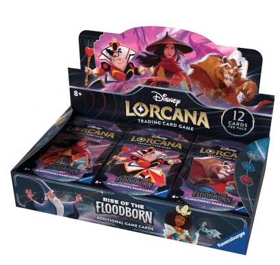 Disney Lorcana: Rise of the Floodborn Booster Box (24 buste) ENG