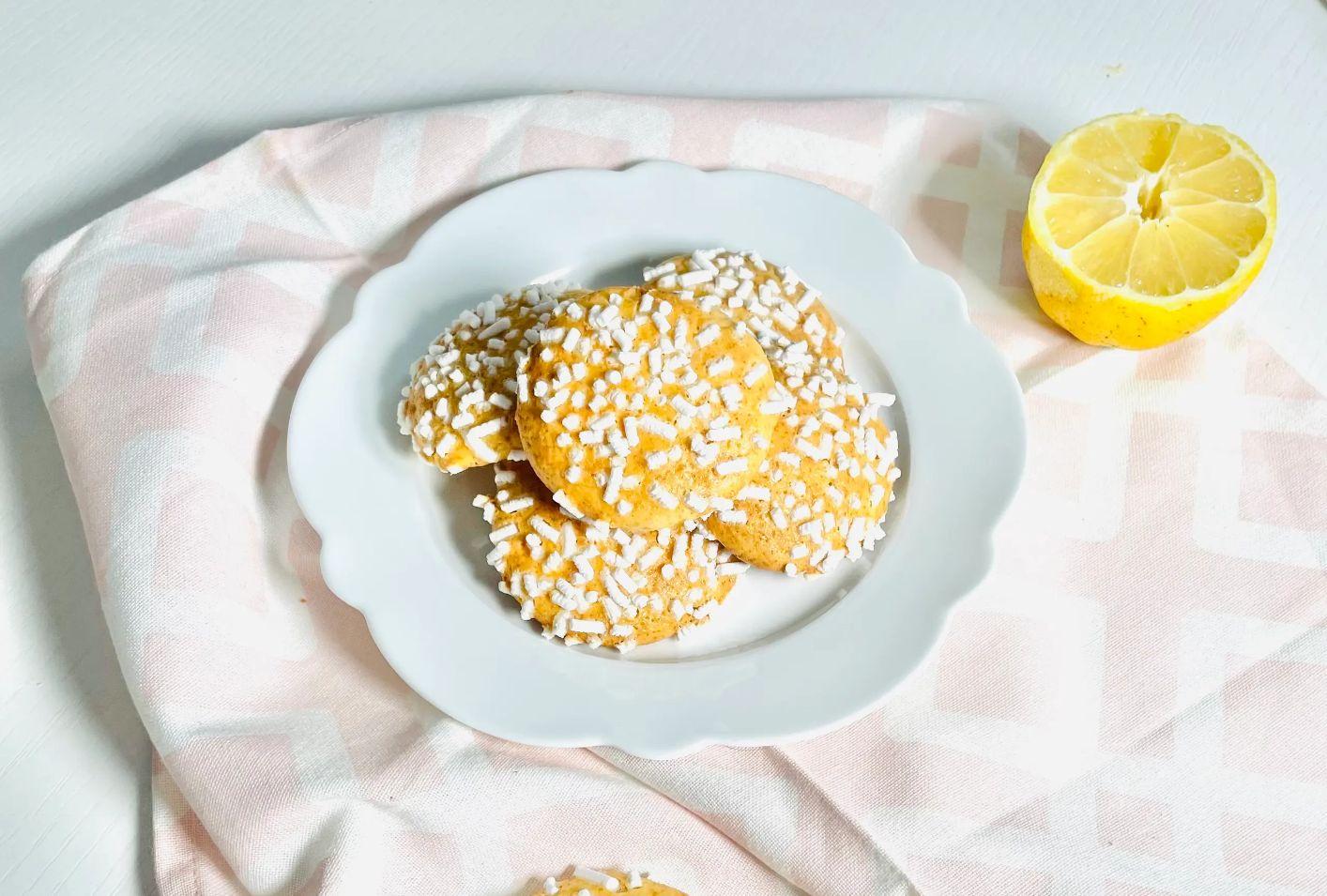 Biscotti morbidi al limone