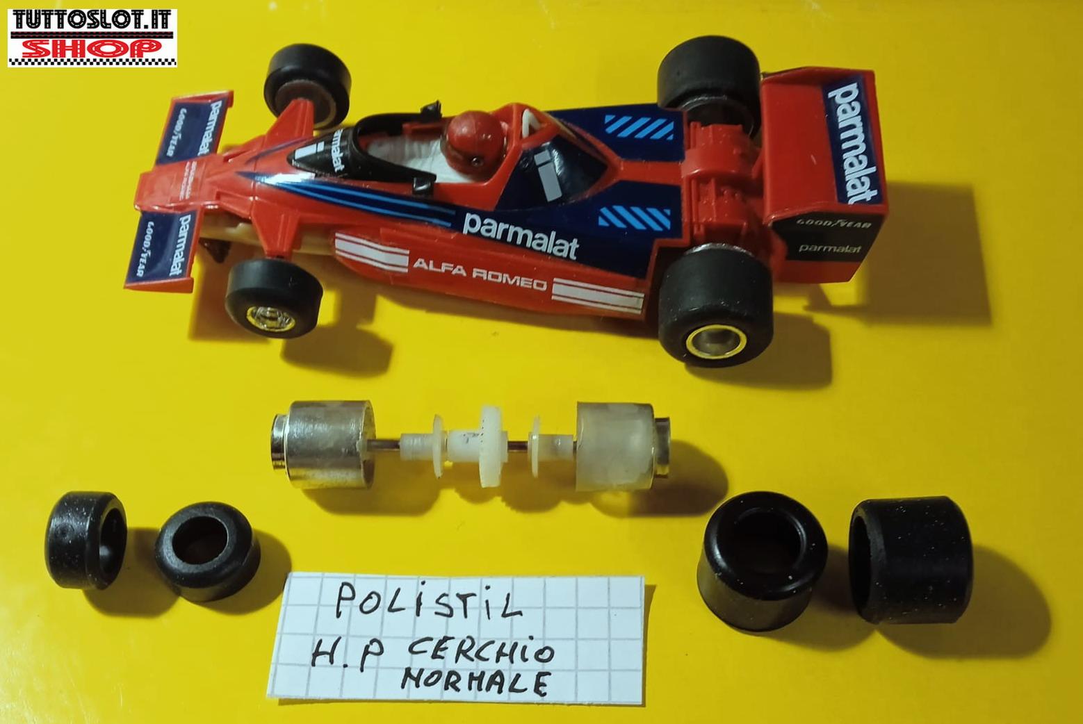 Gomme POSTERIORI per telaio HP - Polistil rear tyres for HP chassis