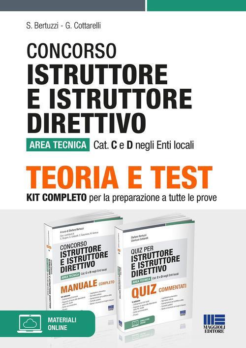 MAGGIOLI  -  ENTI LOCALI - ISTRUTTORE E ISTR. DIRETTIVO AREA TECNICA CAT C&D. KIT