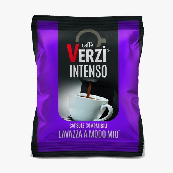 100 Capsule Verzì Inteso compatibili con macchine Lavazza a Modo Mio