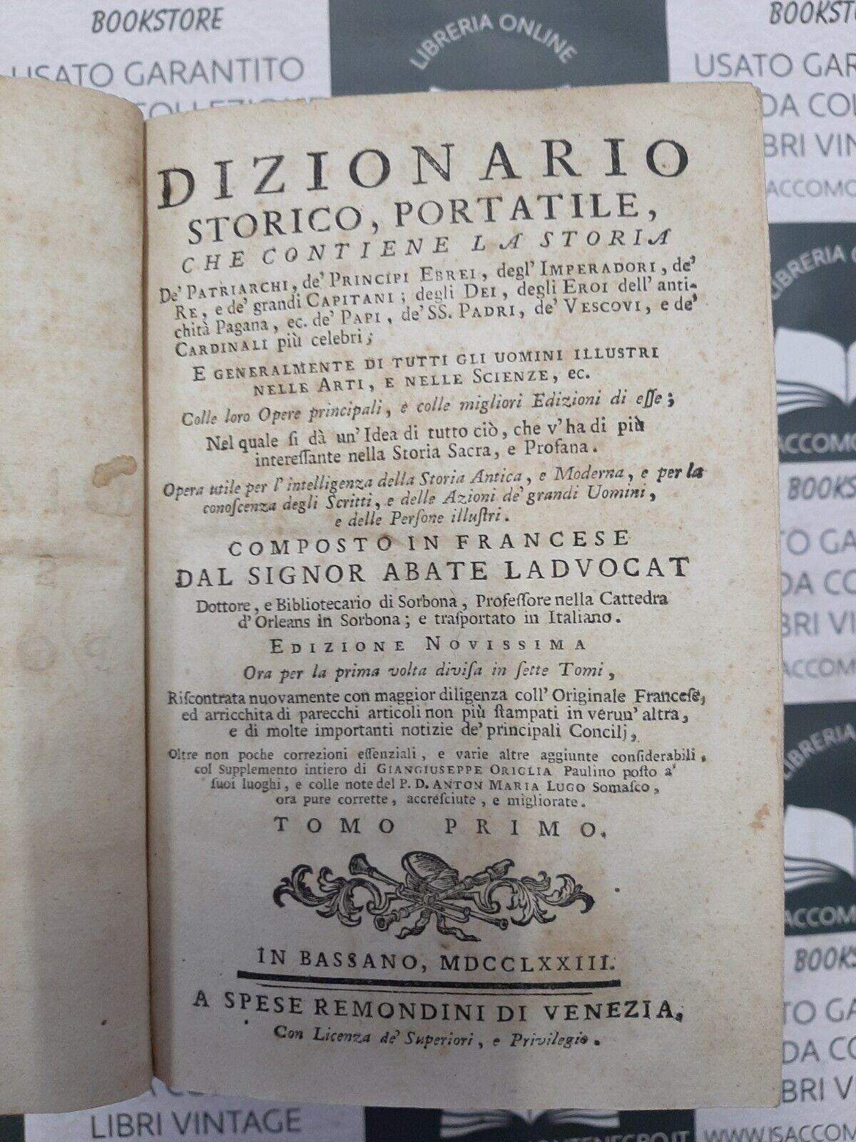 Dizionario Storico Venezia 1773 Bassano del Grappa