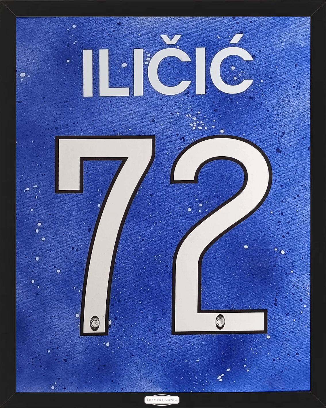 Artwork Atalanta Bergamasca Calcio Theme Josip Ilicić Limited Edition