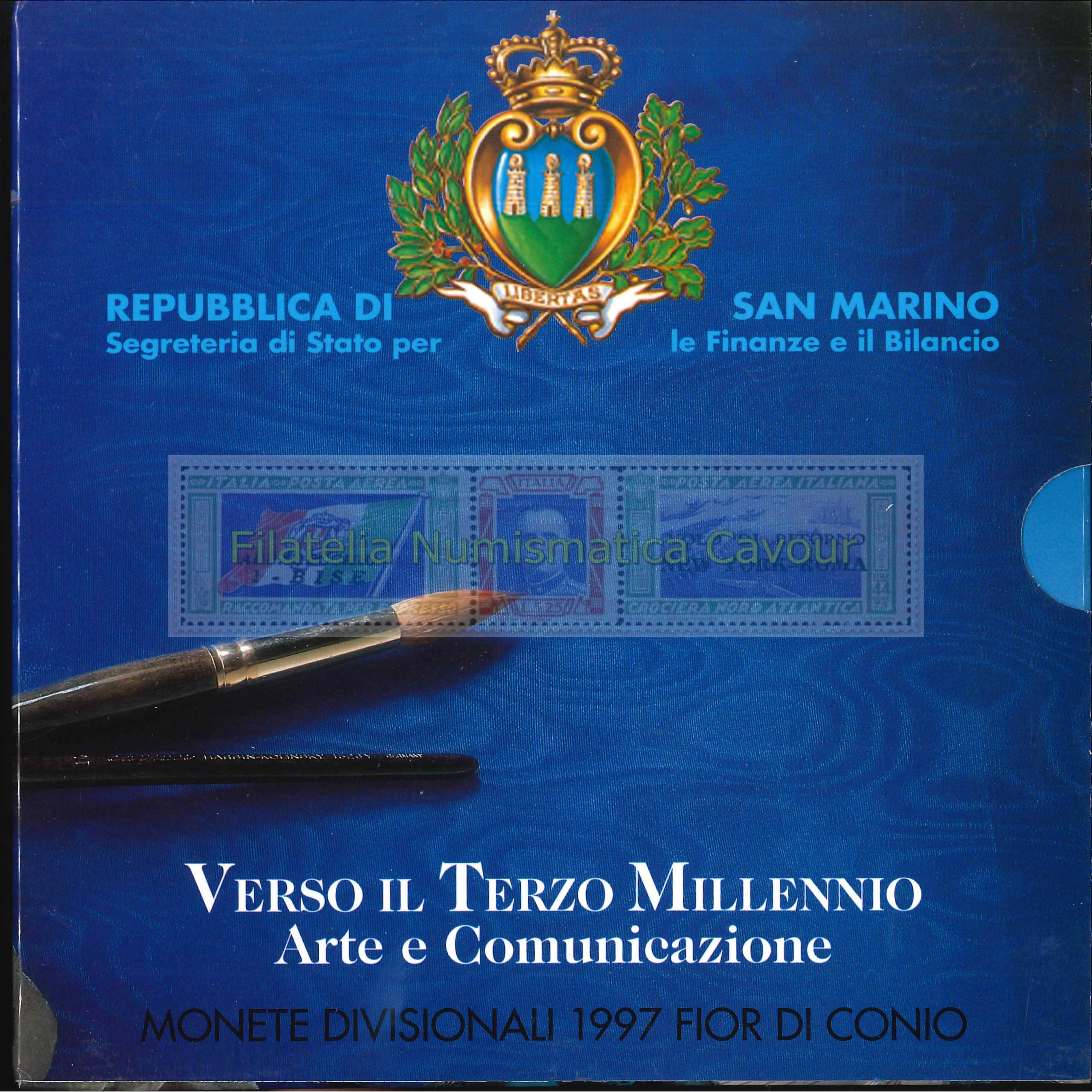 1997 - FDC DIVISIONALE + 1000 L. ARGENTO