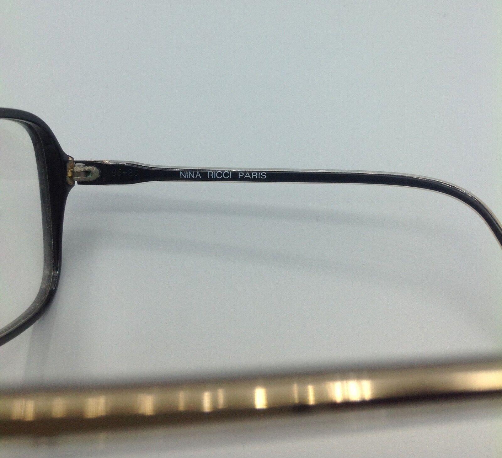 NINA RICCI Paris Vintage Eyewear modello 1705-N occhiali da vista black frame