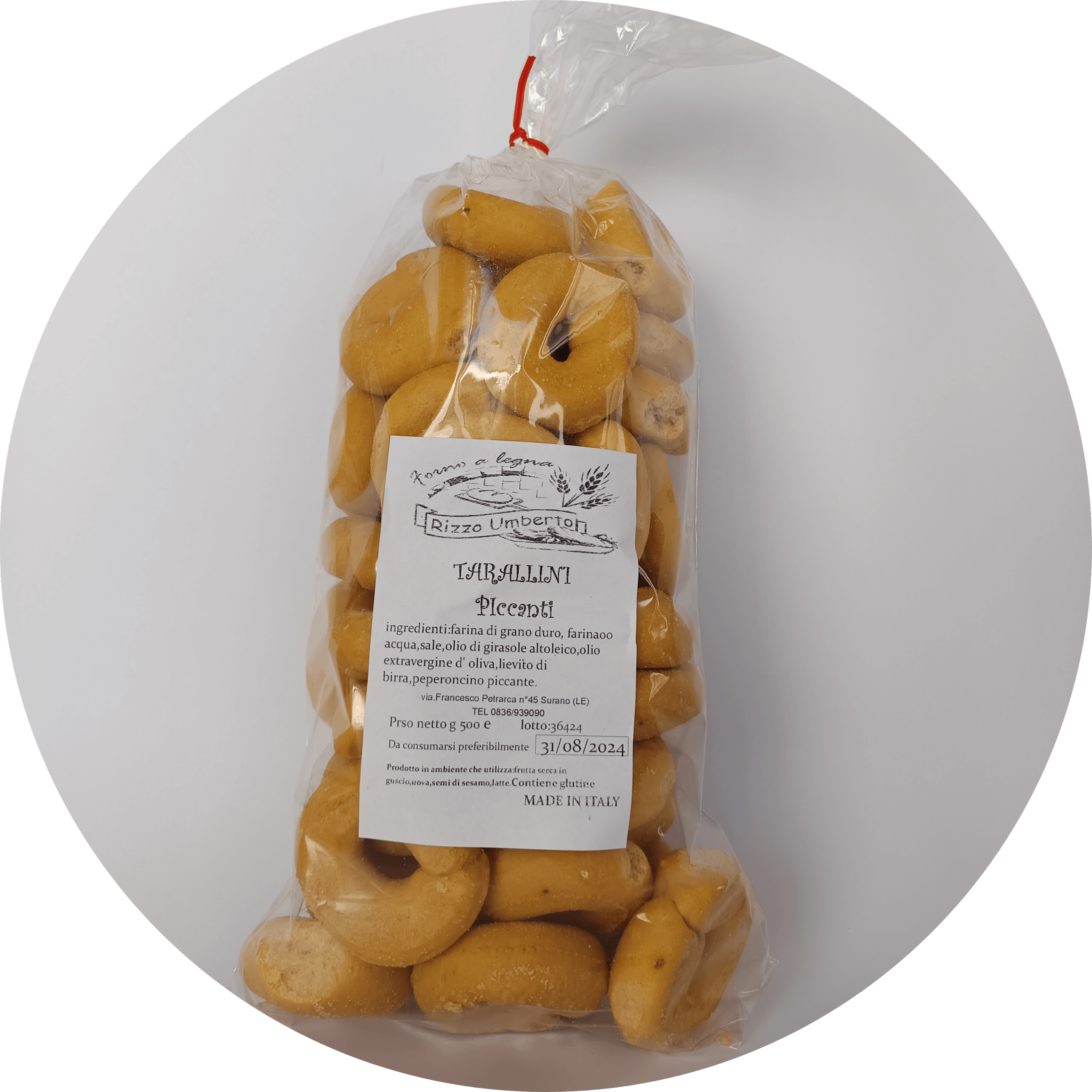 Taralli piccanti 500g