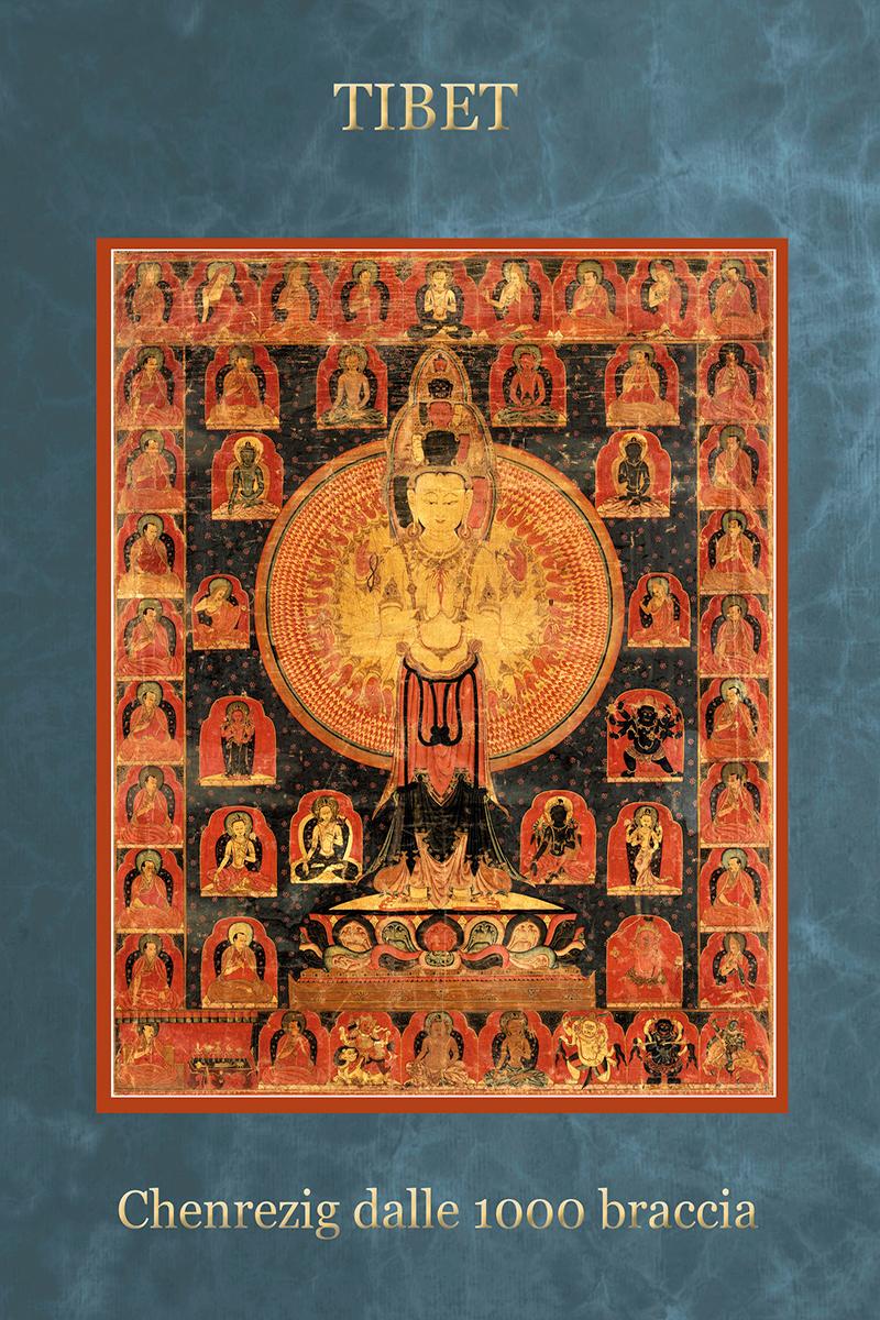 Tibet, Chenrezig dalle 1000 braccia, religione, filosofia ,buddismo, mantra, mudra, benessere spirituale, beatitudine, meditazione,