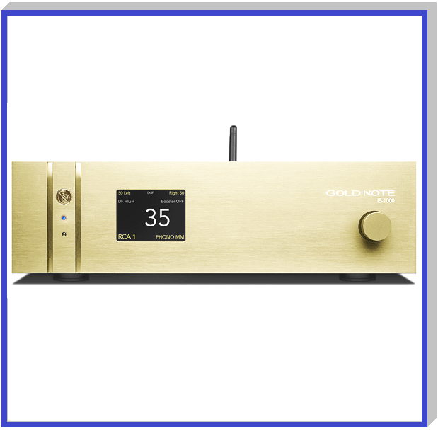 .ALTA FEDELTA'  HI-FI...... AMPLIFICATORE GOLD NOTE IS-1000 MKII