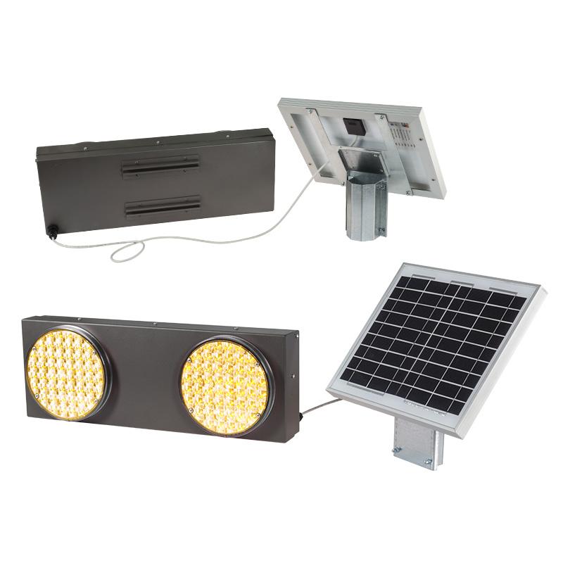 ECOSOLAR 10 WATT - 2 lampeggianti