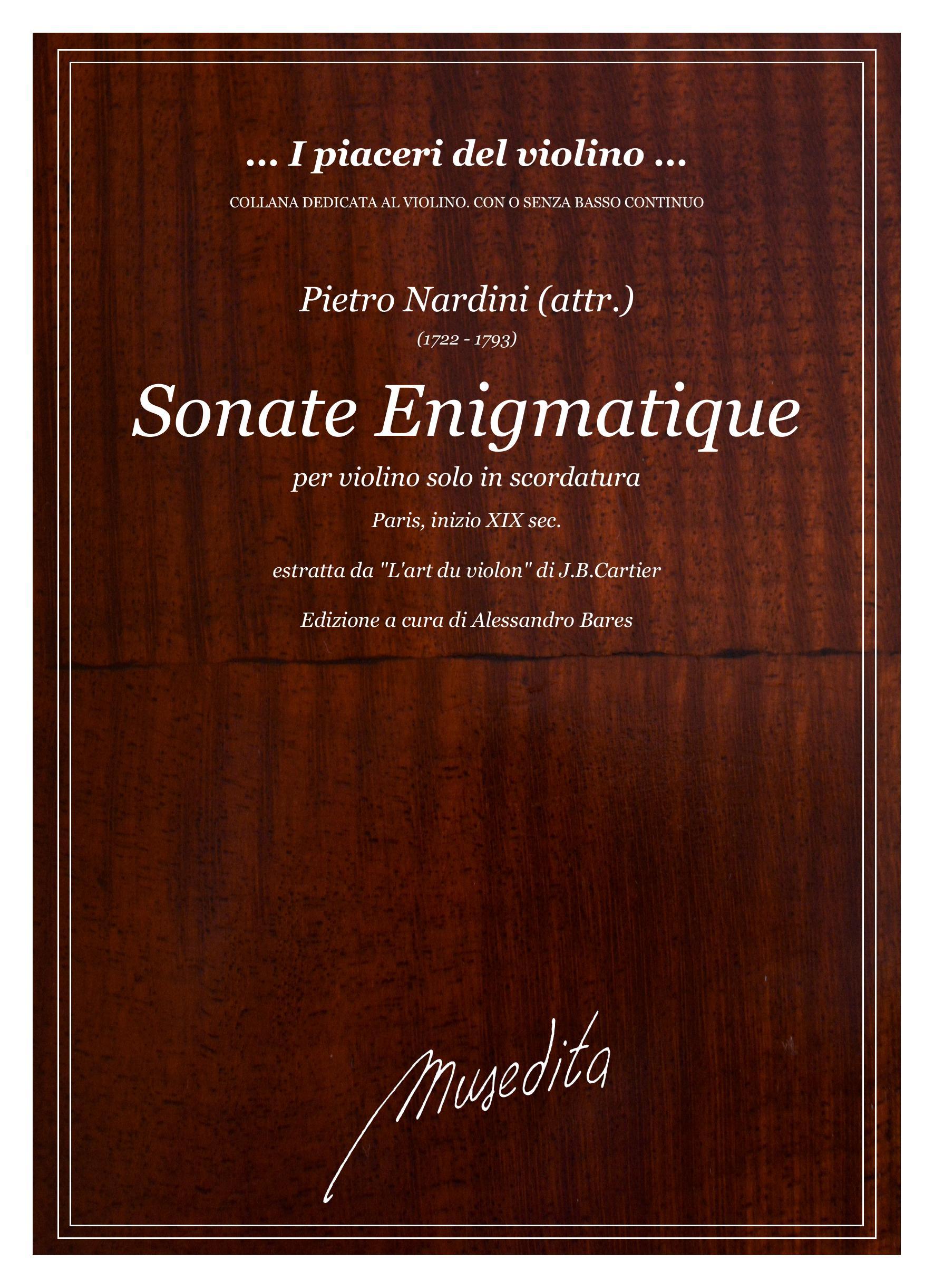 P.Nardini: Sonate Enigmatique