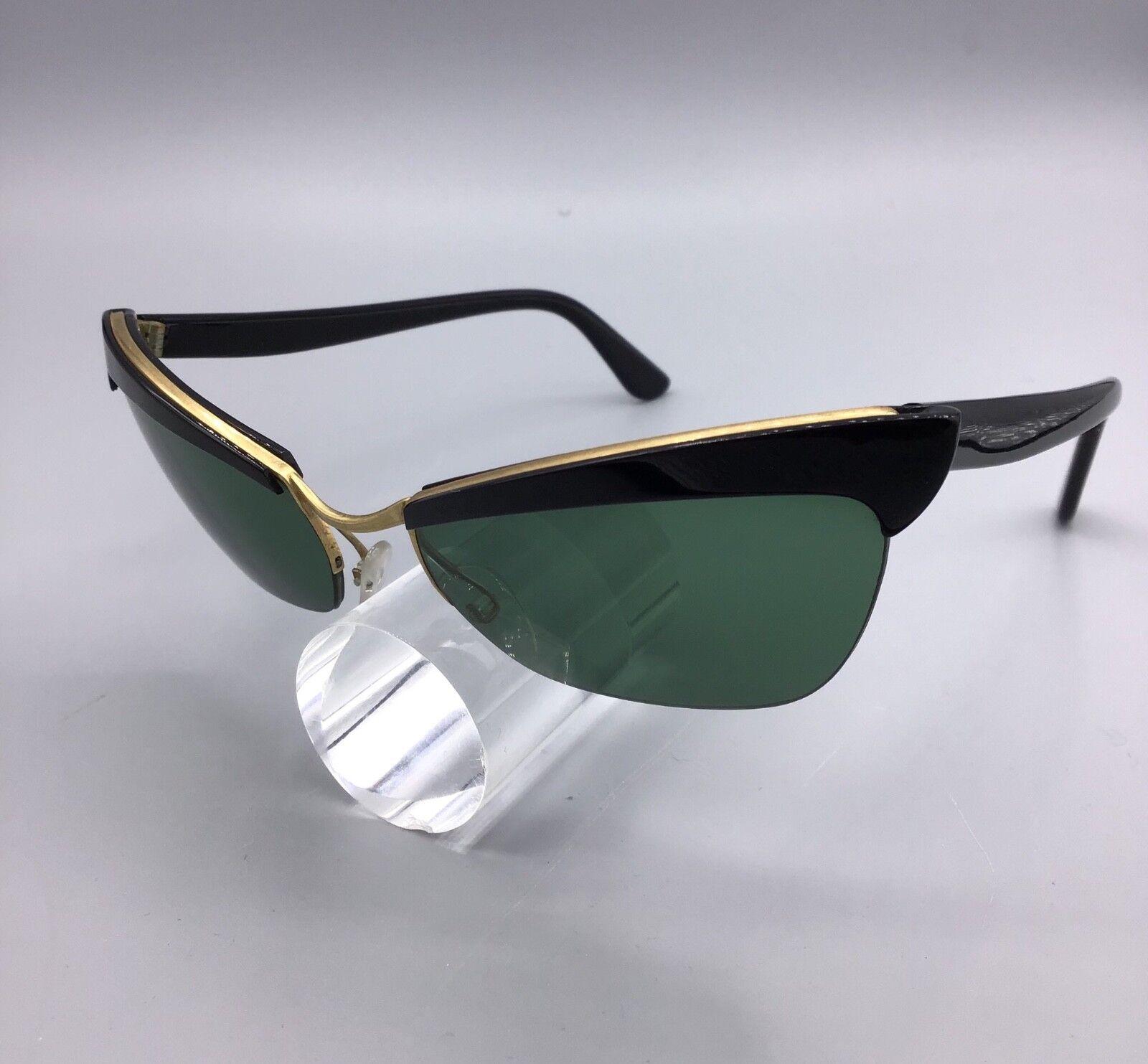 occhiale da sole vintage Nylor laminated gold Sunglasses sonnenbrillen lunettes