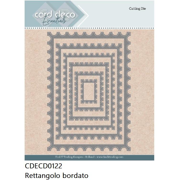Fustelle Cornici - CDECD0122 - Rettangolo bordato