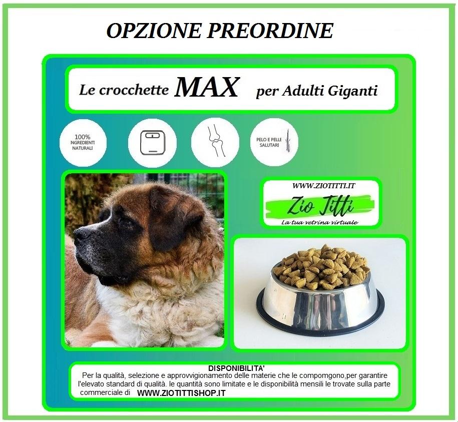 GLI AMICI A 4 ZAMPE  CROCCHETTE MAX PER CANI ADULTI DI GROSSA TAGLIA