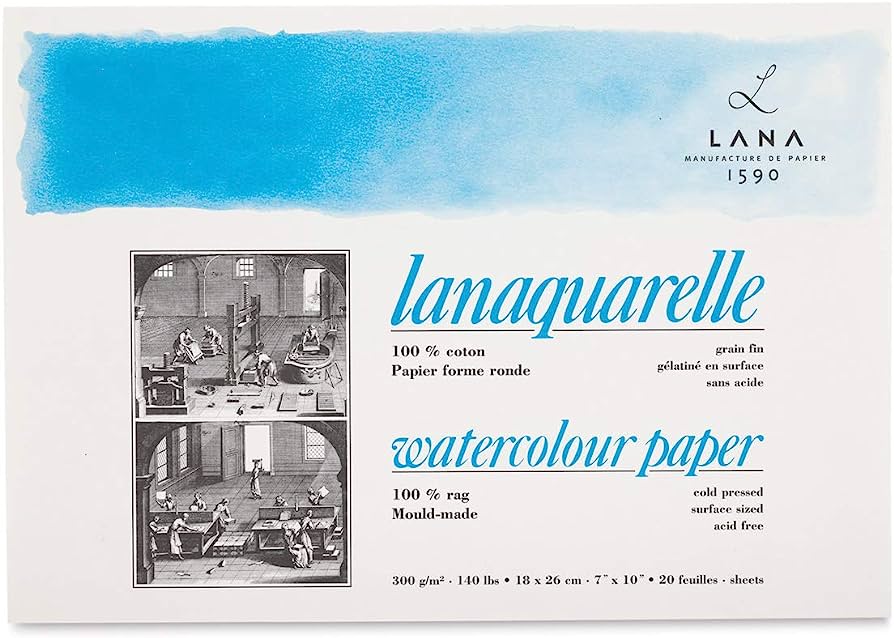 Lana - Lanaquarelle - Carta per Acquerello