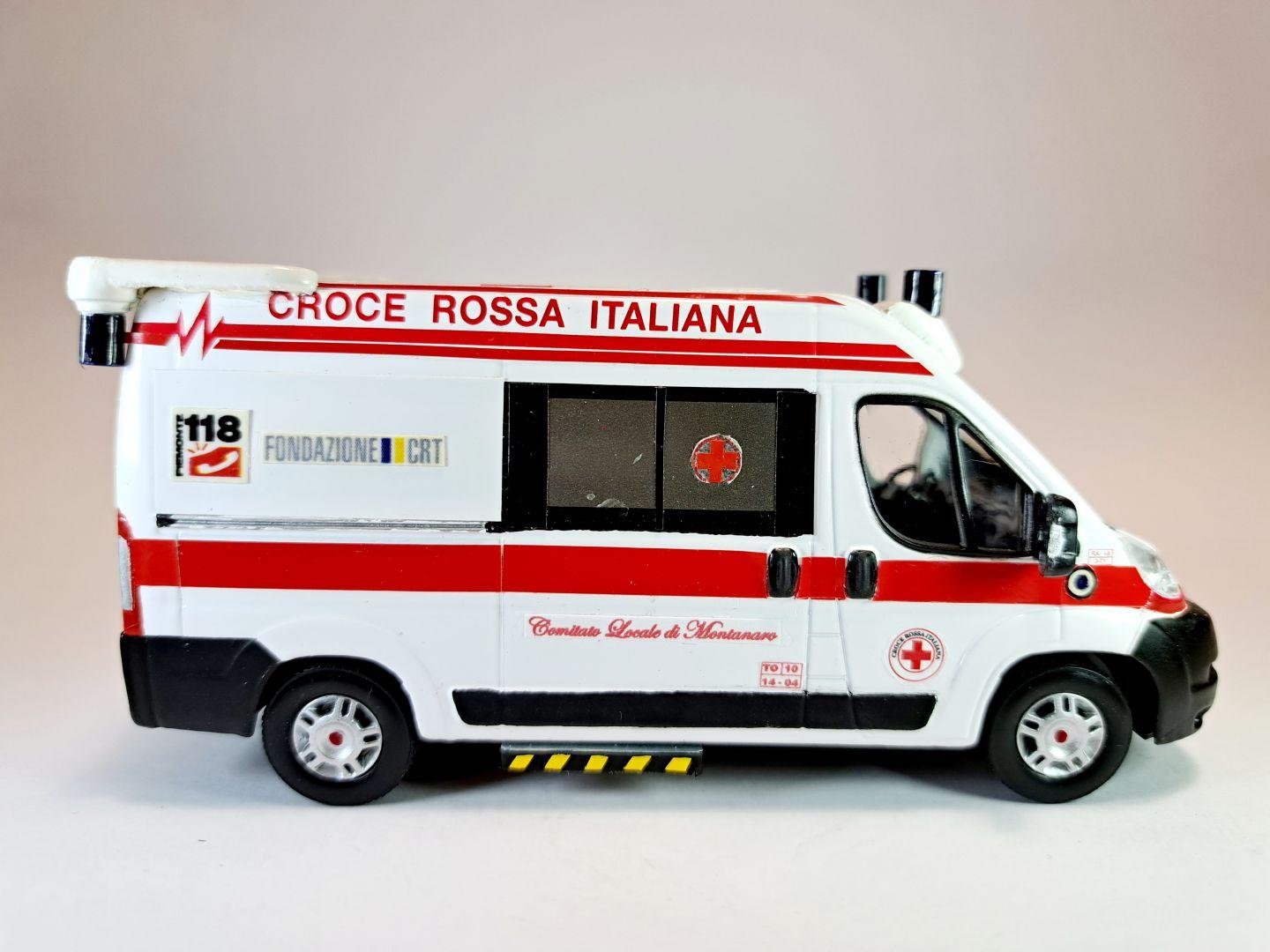 FIAT DUCATO X250 CROCE ROSSA ITALIANA MONTANARO