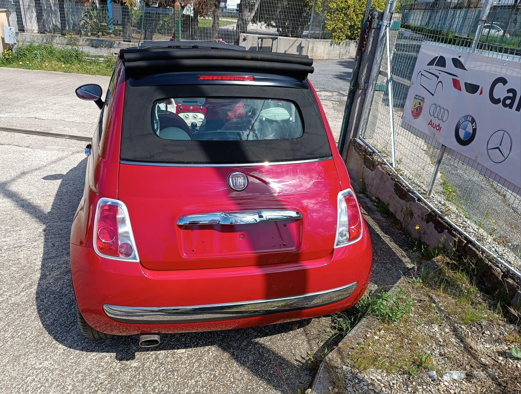 Fiat 500 Cabrio Km 114.000 2010 Ok Neopatentati Garanzia Finanziamento