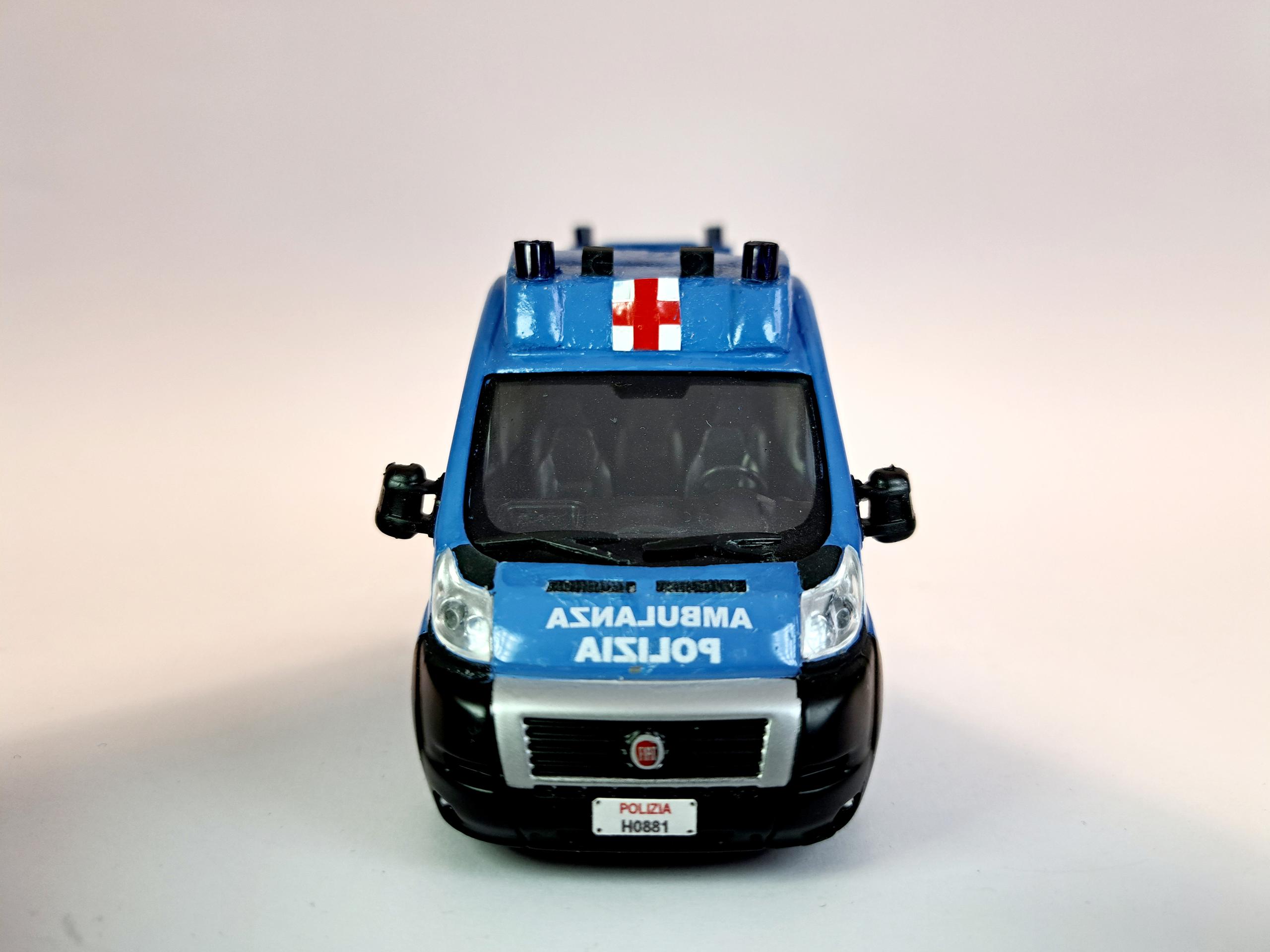 FIAT DUCATO X250 AMBULANZA POLIZIA DI STATO